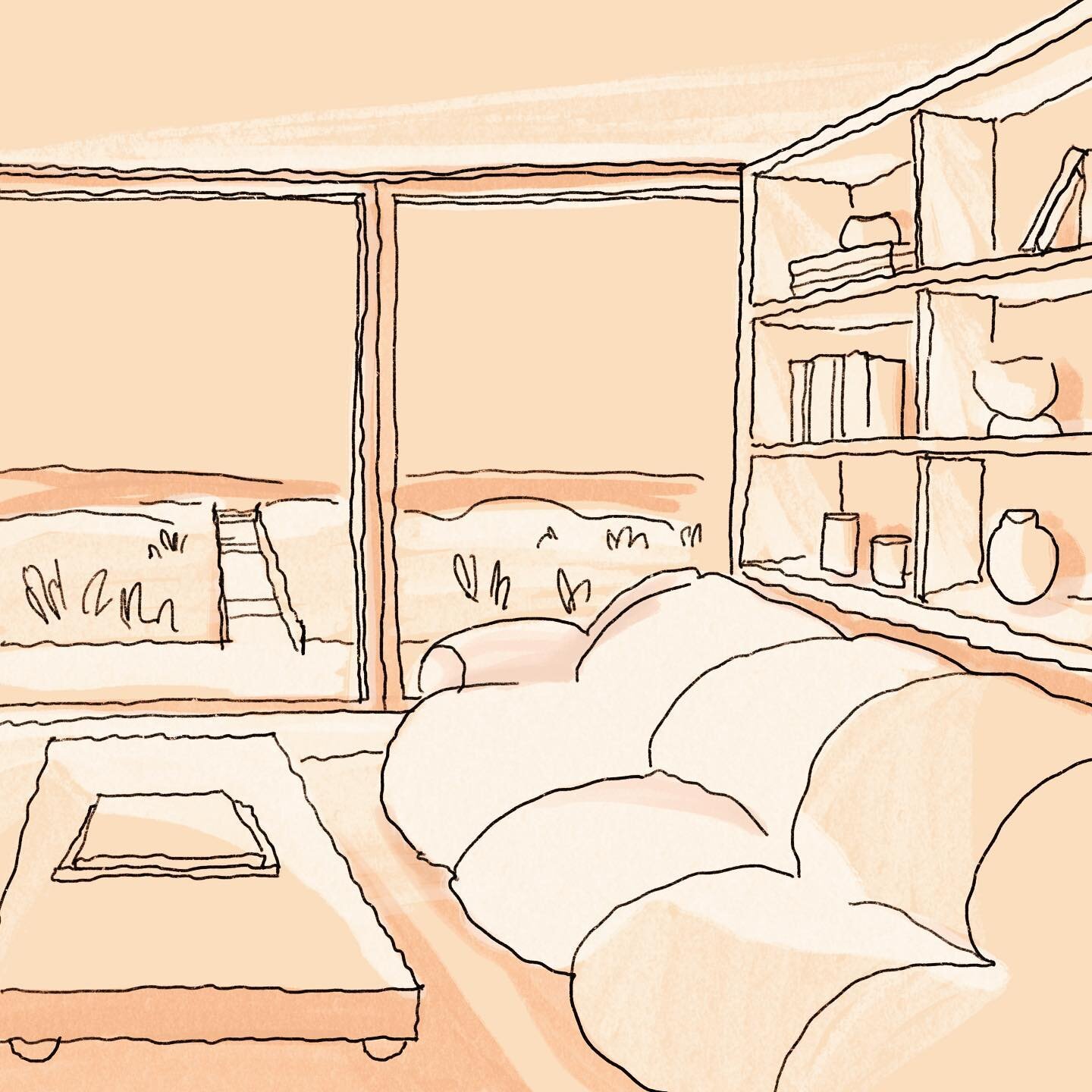 sunrise // sunset 

〰️

#art #artist #artwork #artistsoninstagram #color #artworkoftheday #illustratorsoninstagram #procreateart #digitalillustration #drawing #creativeprocess #midcenturymodern #interiordesign #austintxart