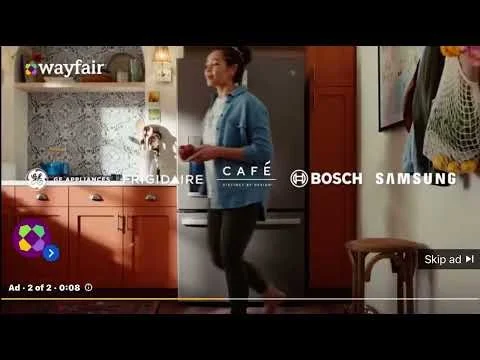 WayFair March 2023 YouTube Ad
