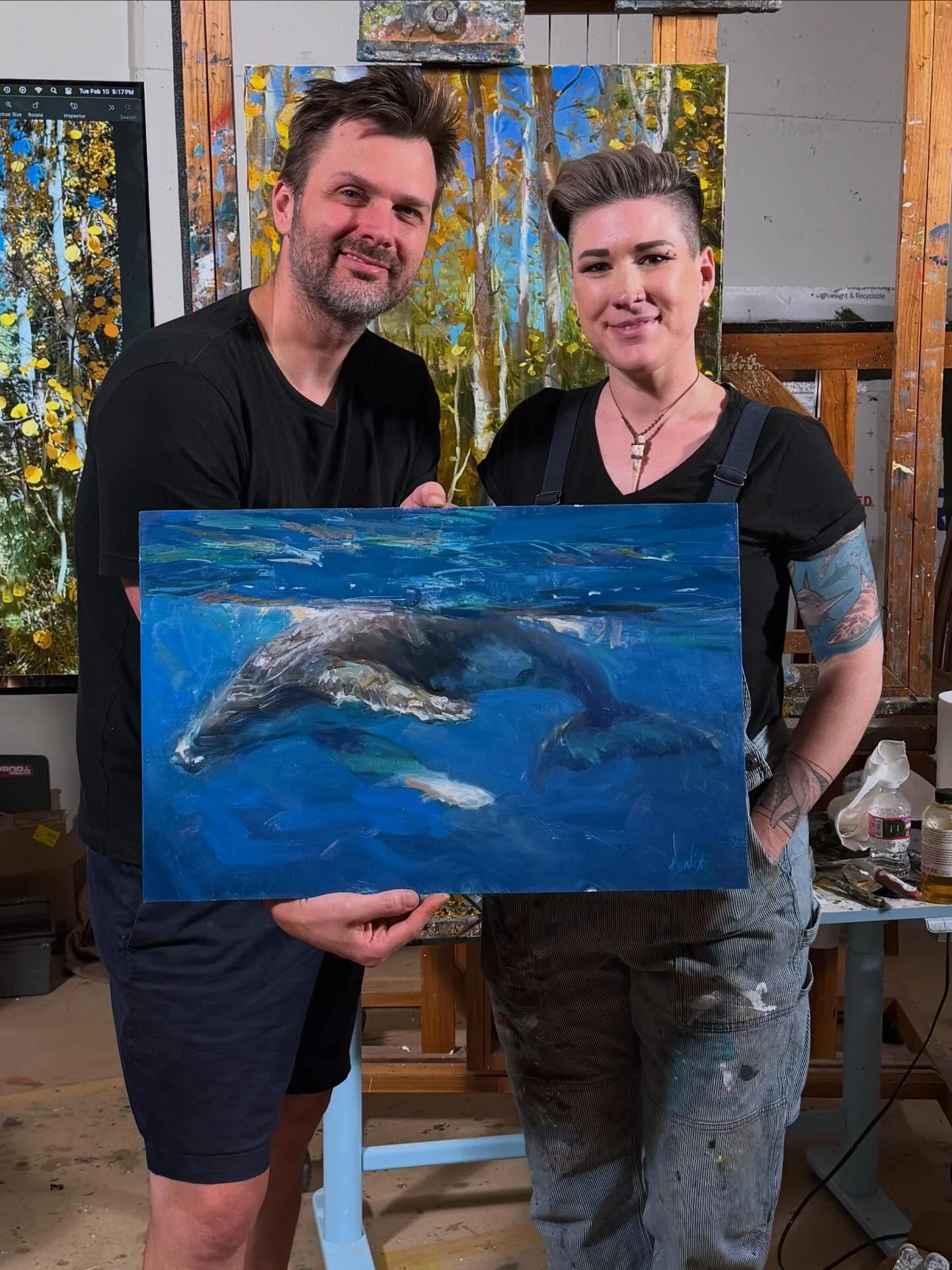 This year is already shaping up to be incredibly meaningful to me as an artist. So grateful to the @center_for_american_marine_art for sponsoring an educational grant that&rsquo;s allowing me to continue growing and evolving as an artist. Investing i