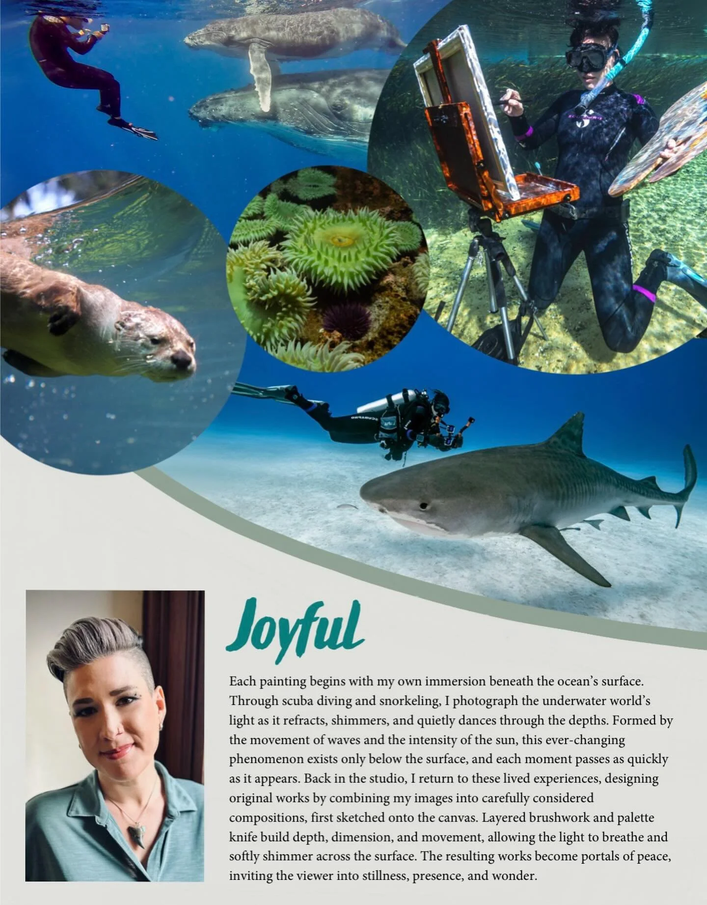 I&rsquo;ve always believed the ocean has a way of slowing everything down.

As a scuba diver, I&rsquo;ve experienced it firsthand, the moment you drop below the surface, the noise of the world fades. What&rsquo;s left is light that&rsquo;s moving, da