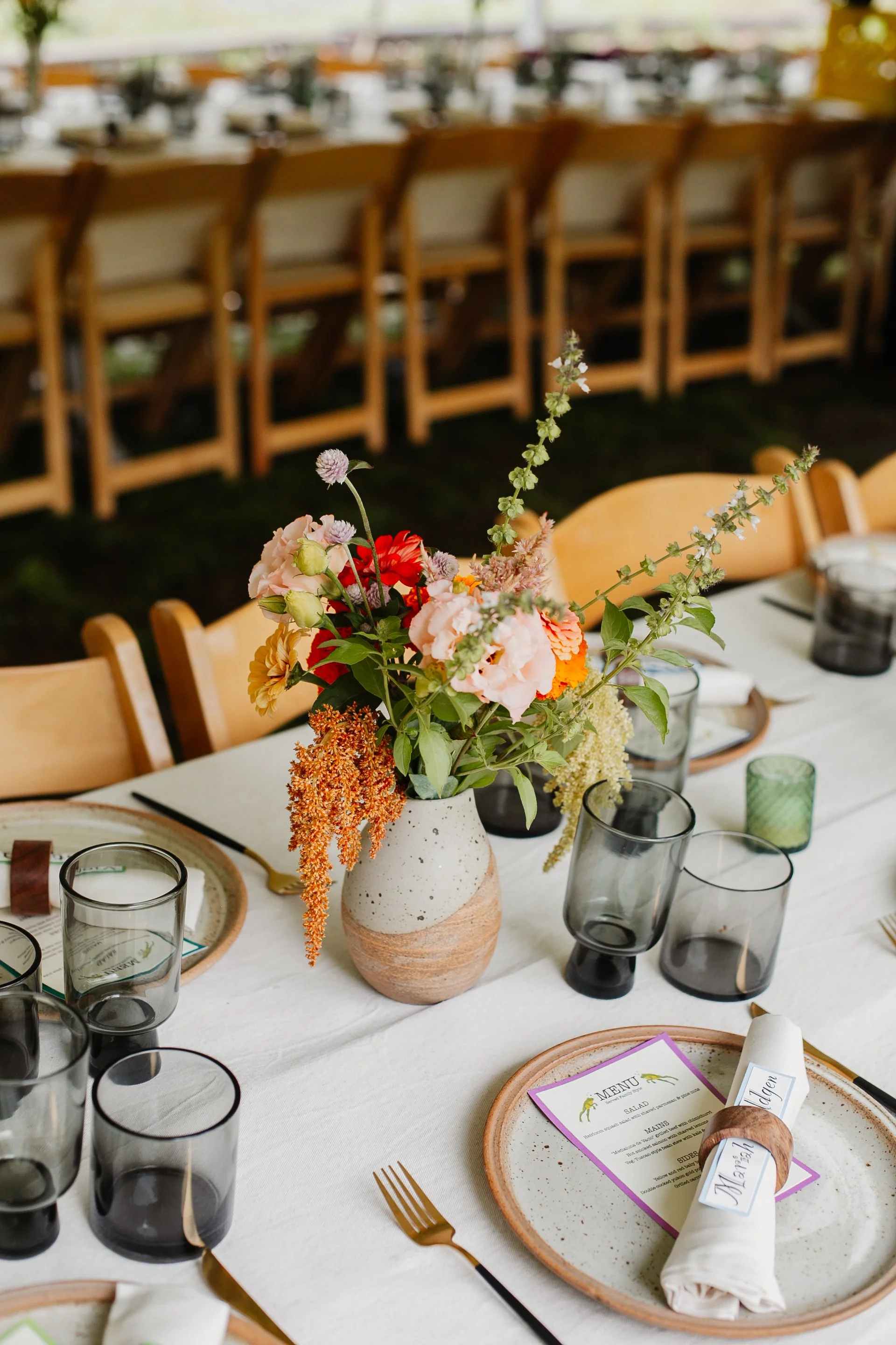 Shannon & Martin's September à La Carte Wedding - Photographs by Ashley Perry Lynn