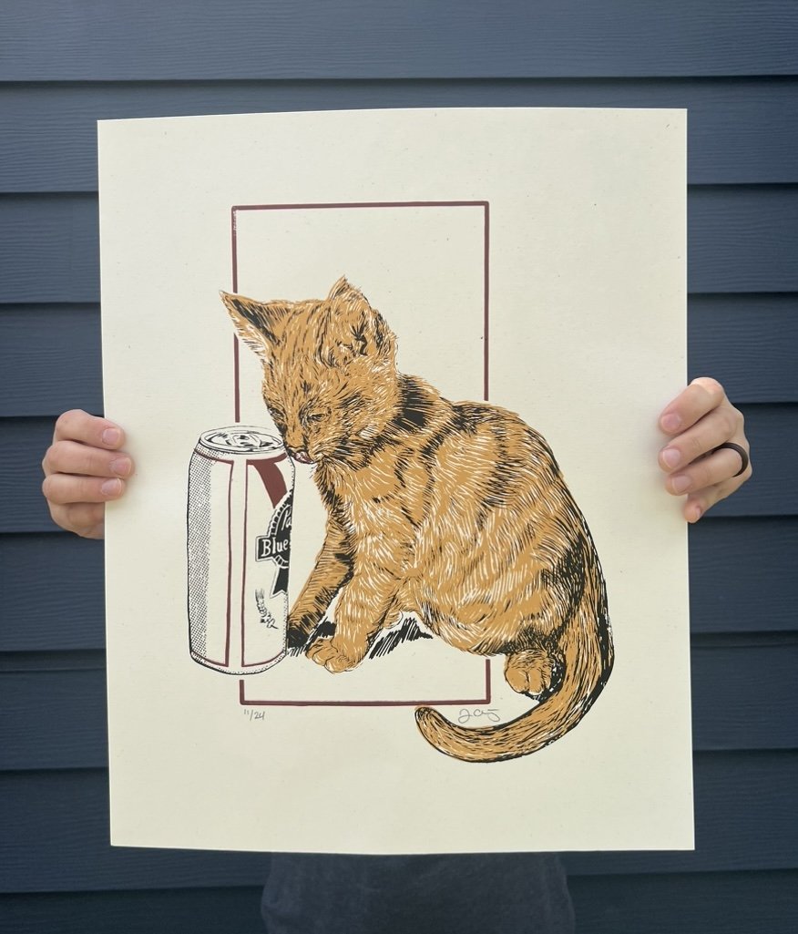 Pabst Blue Kitten