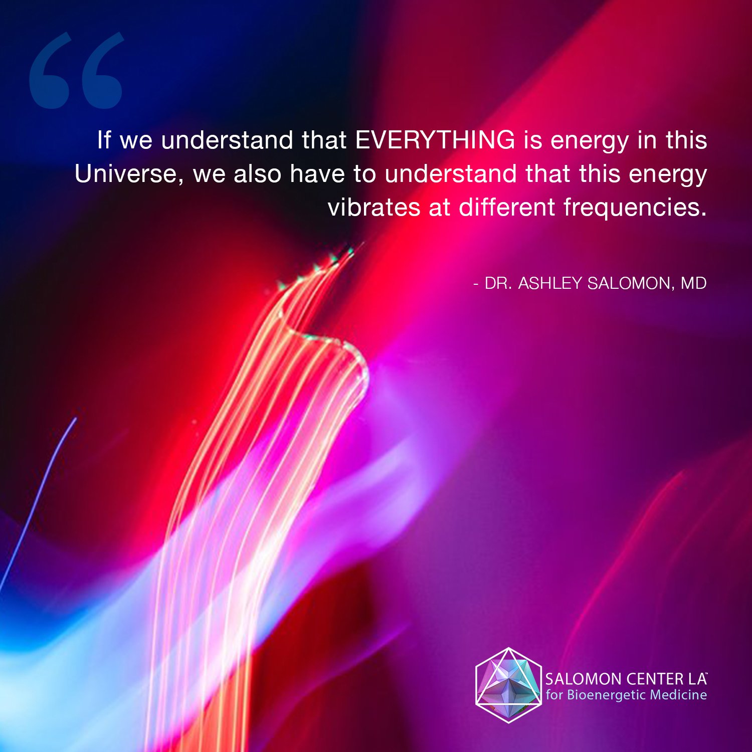 Everything is energy…