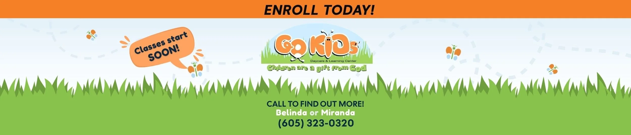 GoKids Daycare & Learning Center - Enroll today for Fall Session!