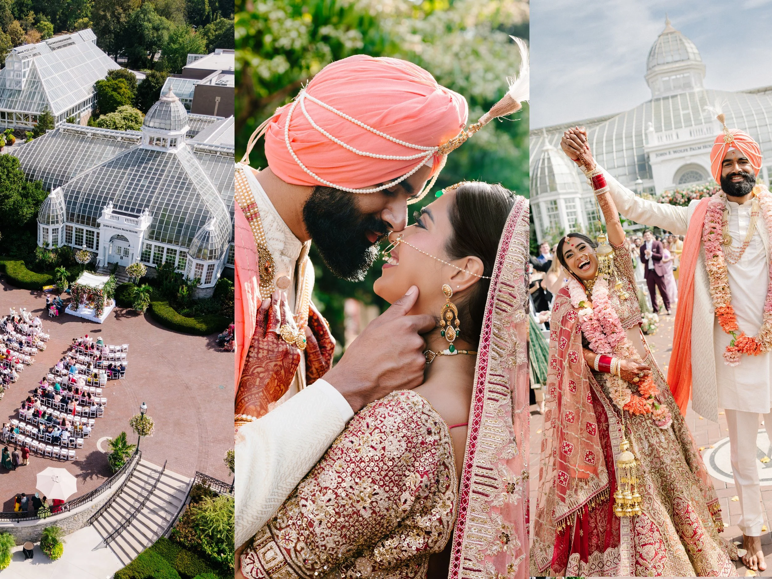 Wedding at the Columbus Museum of Art in Columbus.