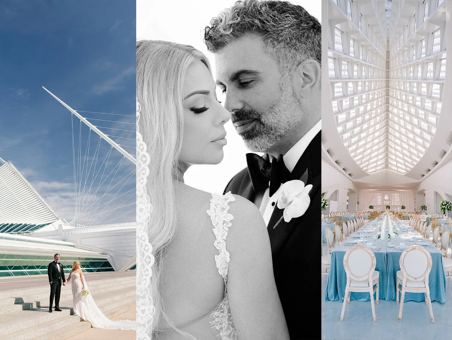 Wedding at the Milwaukee Art Museum