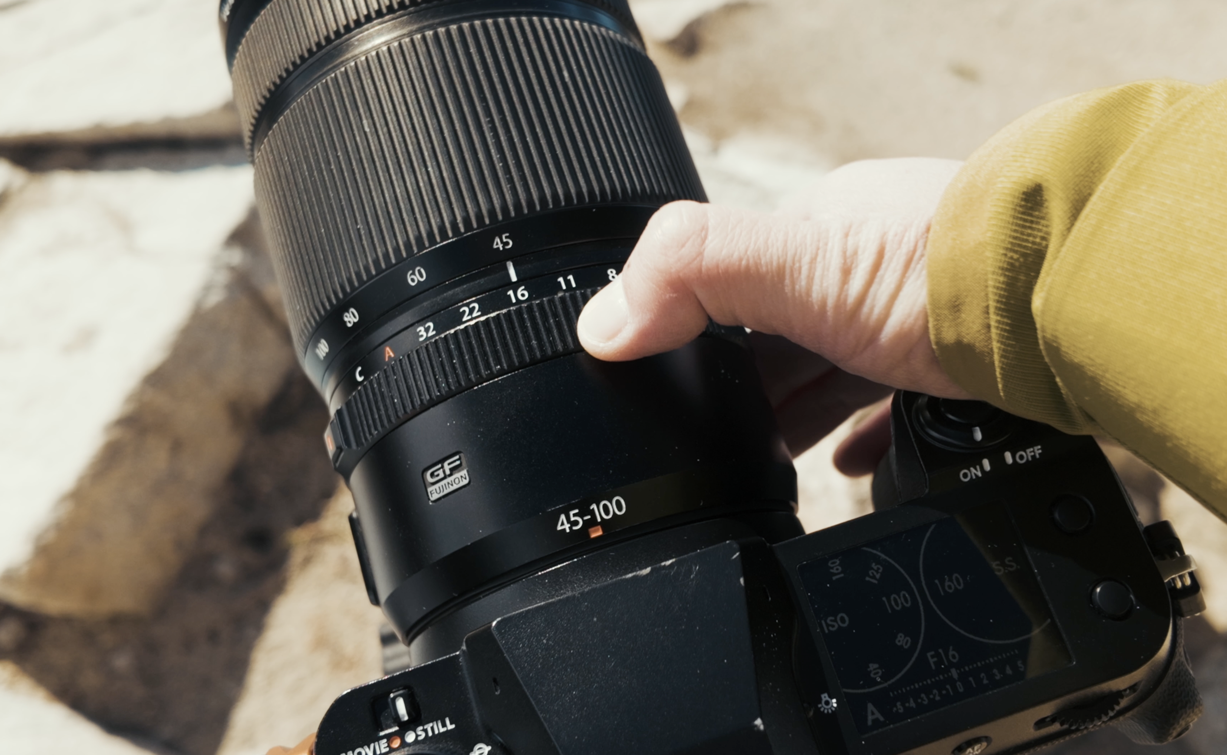 富士相机拍摄长曝光的操作方法