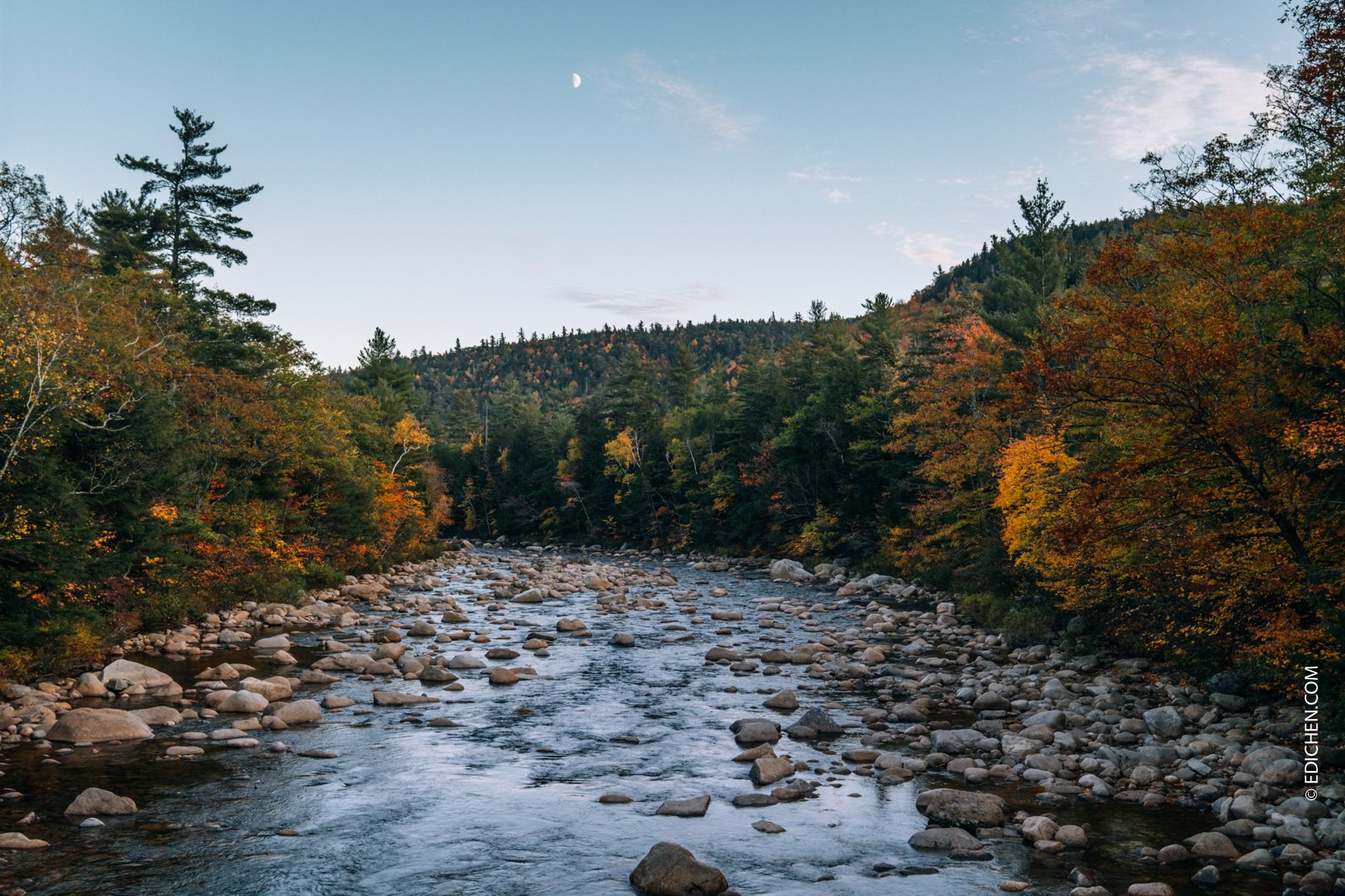 新罕布什尔州白山国家森林公园5个值得拍的机位 