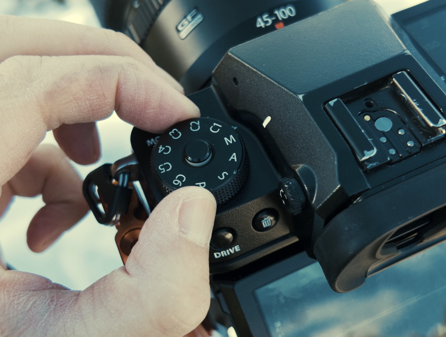 富士相机拍摄长曝光的操作方法