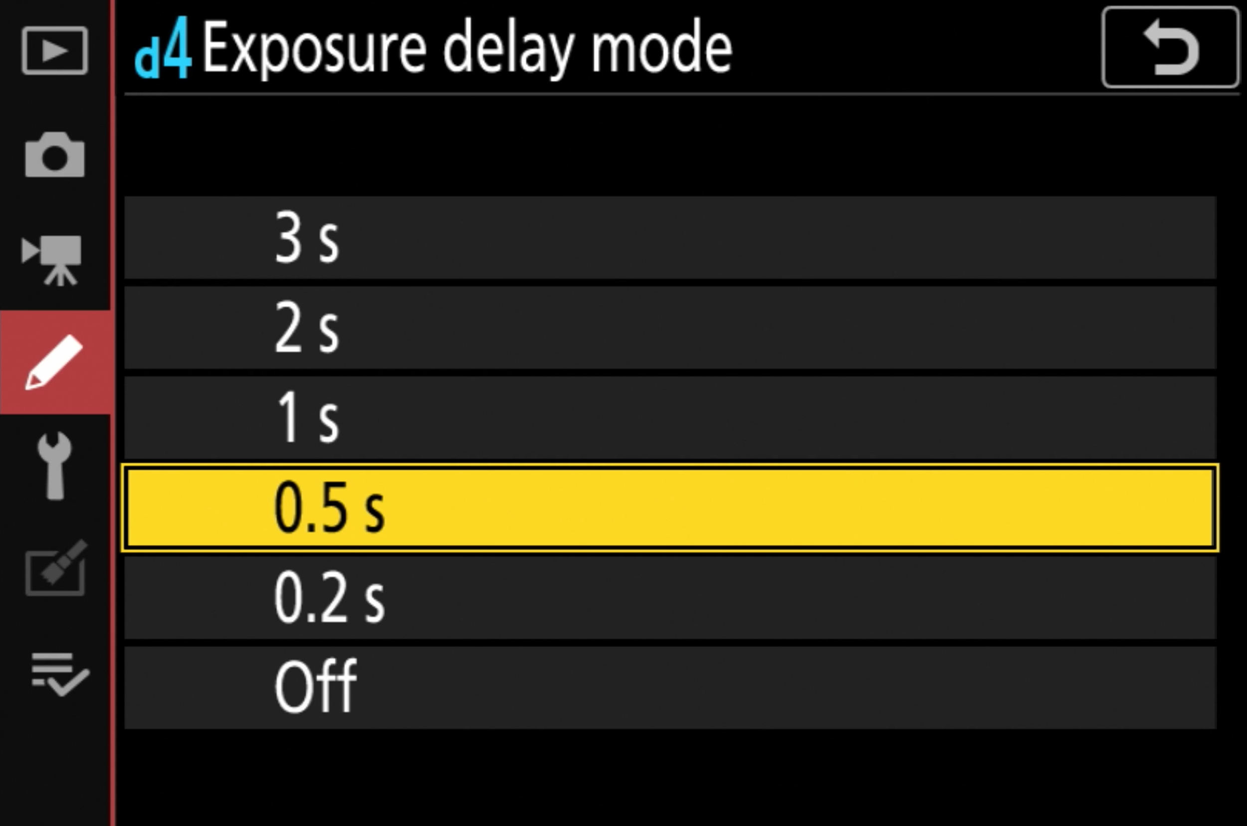 尼康相机的快门延迟功能