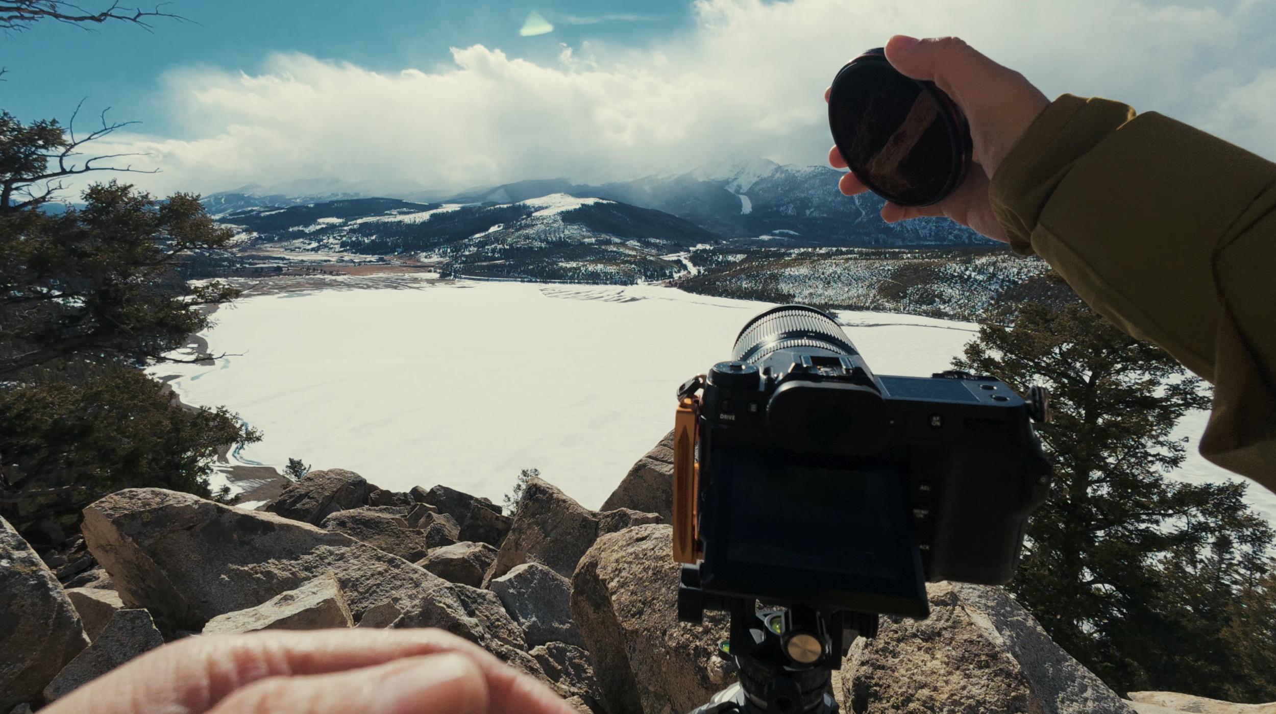 富士相机拍摄长曝光的操作方法