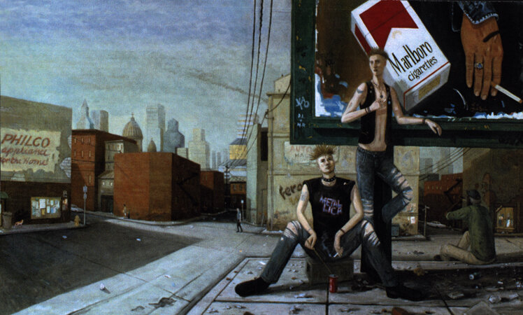 Marlboro Country / painting