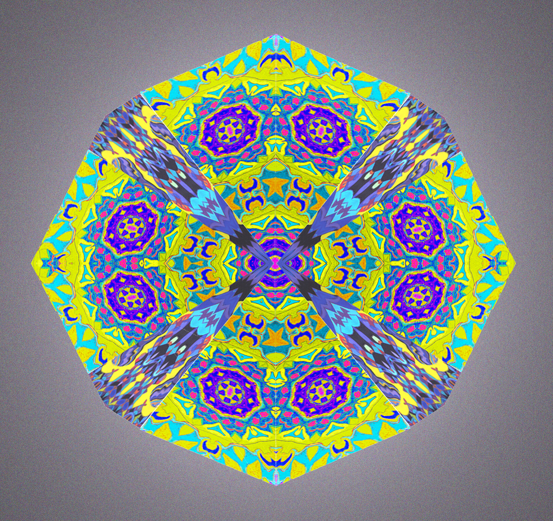 Multi Mandala Native Shield