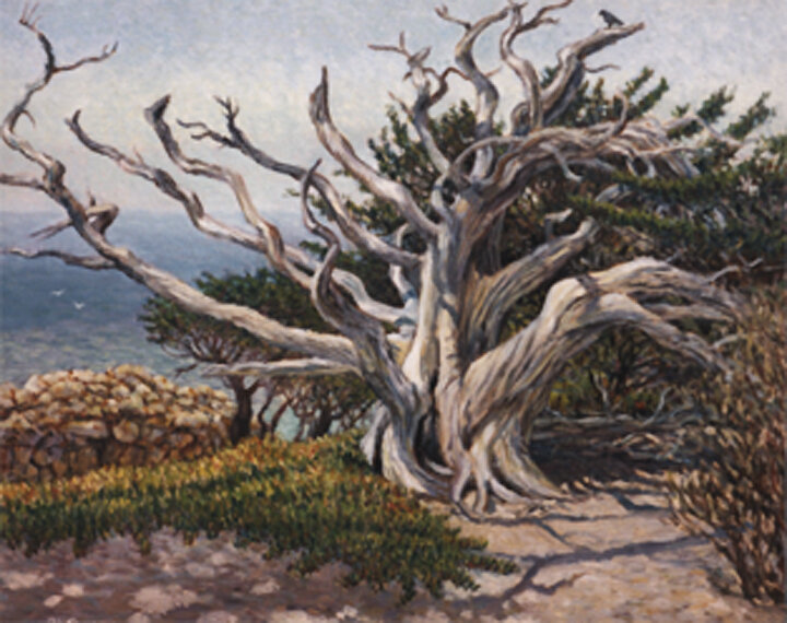 Mystro Tree / Oil painting