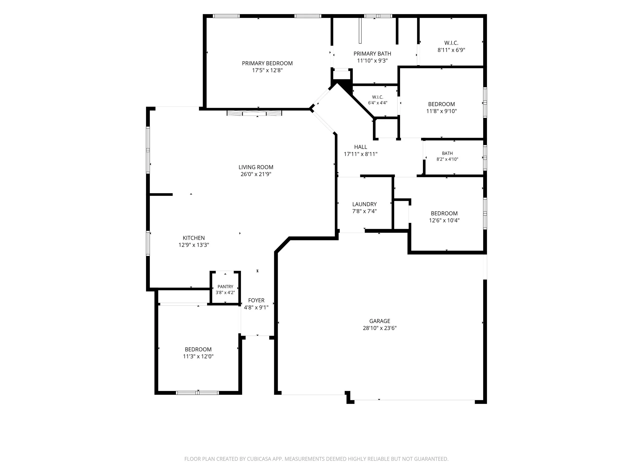 2D Floor Plan for 2872 Rock Creek Drive Suite #C.jpg