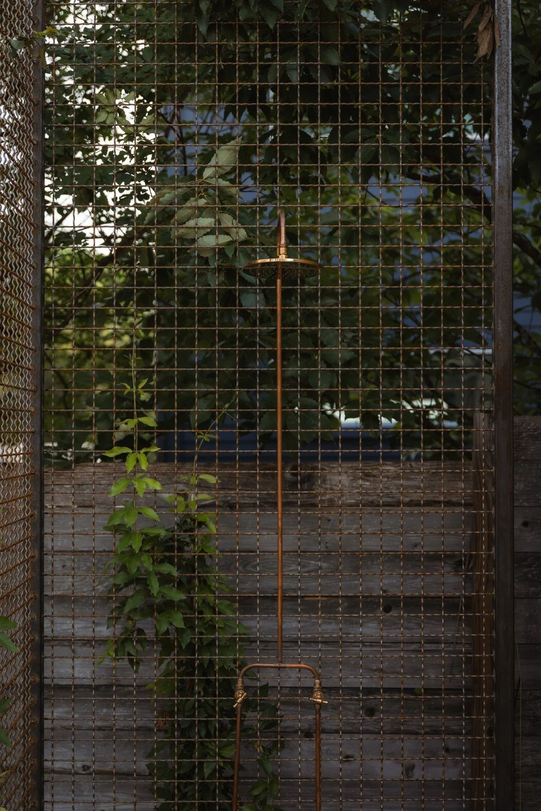 A rule we live by: Shower Outside. Always.