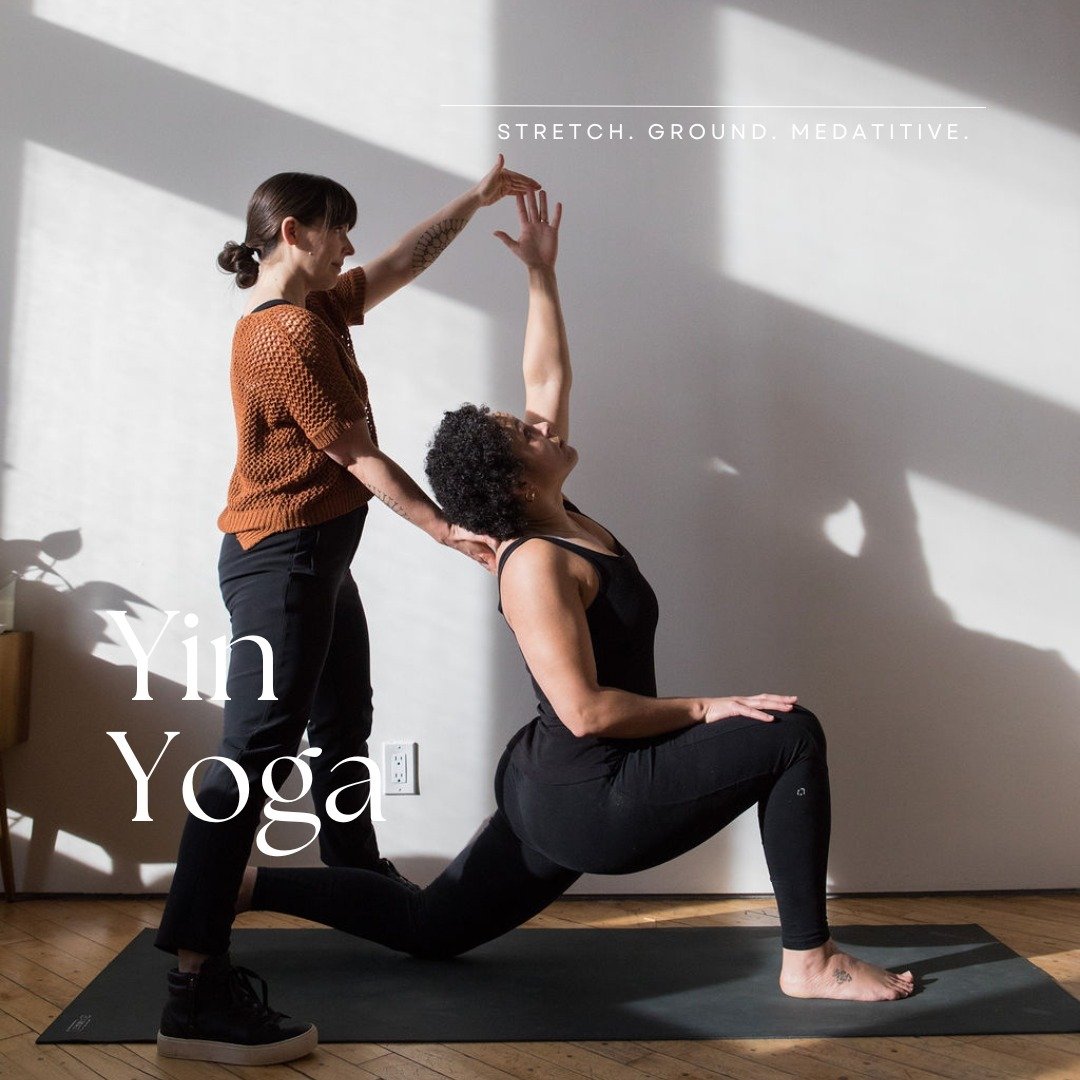 stretch. ground. meditate.⁠
⁠
✨ see you at yin class!⁠
⁠
Saturdays at 5 pm with Amanda⁠
_always small group⁠
⁠
Comment YIN and ill send you the direct link.⁠
⁠
⁠
#yinyoga
