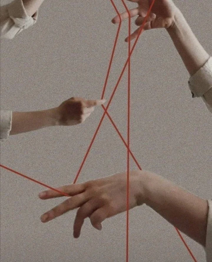 This is exactly what it feels like inside my brain when I try to rest.⁠
A thousand threads.⁠
All pulling.⁠
All wanting attention.⁠
⁠
But here&rsquo;s the plot twist:⁠
the moment I stop trying to organize every loose end&hellip;⁠
the tension softens.⁠