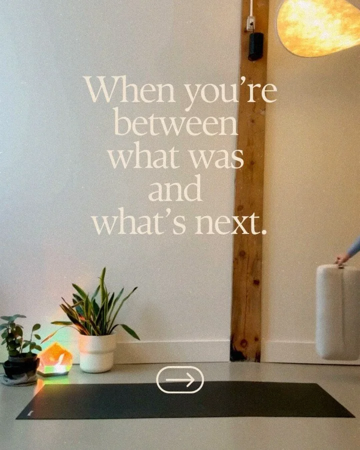 Transitions rarely feel magical while you&rsquo;re in them.

They feel uncertain.
Unsettled.
Like something is ending before the next thing fully arrives.

This is Valentine&rsquo;s sequence for those moments.

Stillness.
Spinal movement.
Circular mo