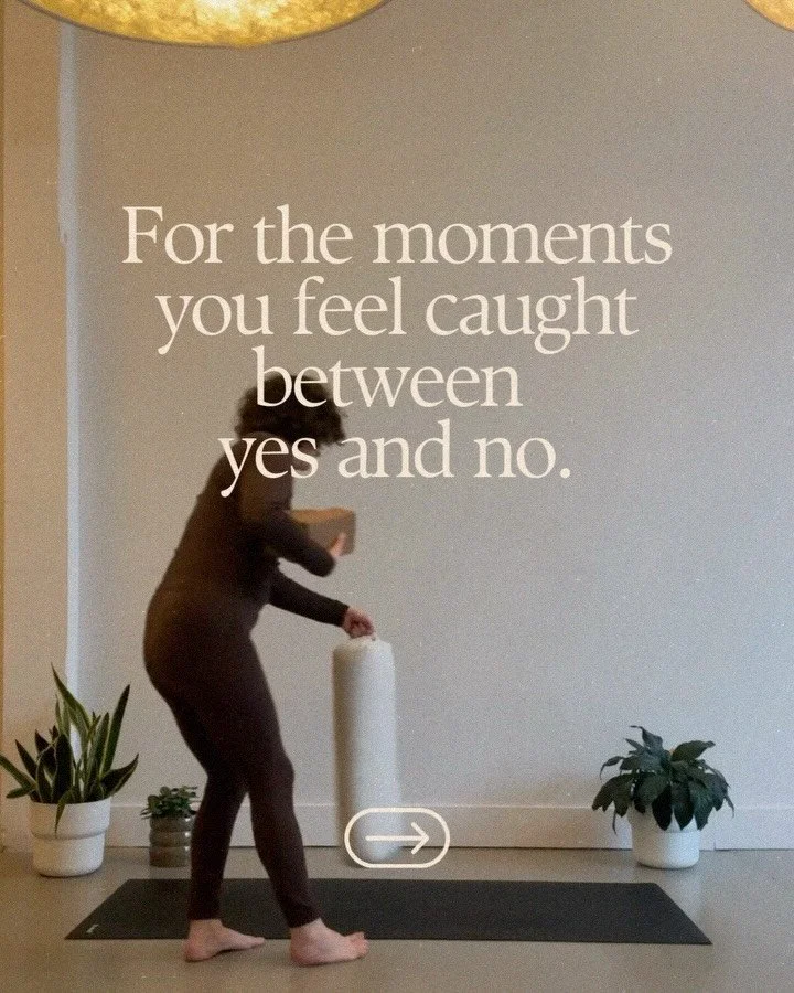 When you feel stuck, don&rsquo;t rush the way out.
Change how you move.
Sometimes that&rsquo;s enough to shift everything.

#yogastudio #leslievilletoronto