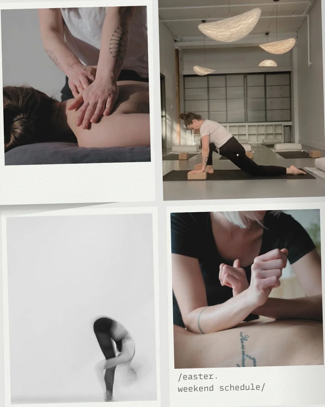 There&rsquo;s something about a long weekend that can go one of two ways.⁠
⁠
You either fill it&hellip;⁠
or you finally feel it.⁠
⁠
If your body&rsquo;s been asking for a reset; this is your window.⁠
⁠
A slower morning.⁠
A class that meets you where 