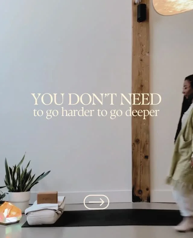 You don&rsquo;t need more intensity.⁠
⁠
Start with a few slow movements &rarr;⁠
side bends, folds, gentle twists.⁠
⁠
Let the body open before asking for more.⁠
⁠
This is how we begin.⁠
⁠
#LeslievilleToronto #yogastudio