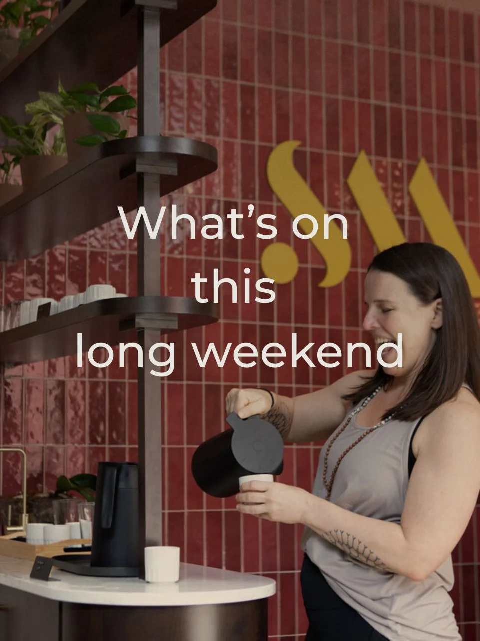 Long weekend at Slow Medicine, depending on what your body is asking for.⁠
⁠
A little movement. A little more floor time. Maybe an appointment that has nothing to do with productivity.⁠
⁠
Studio classes are running Saturday through Monday, with GROUN