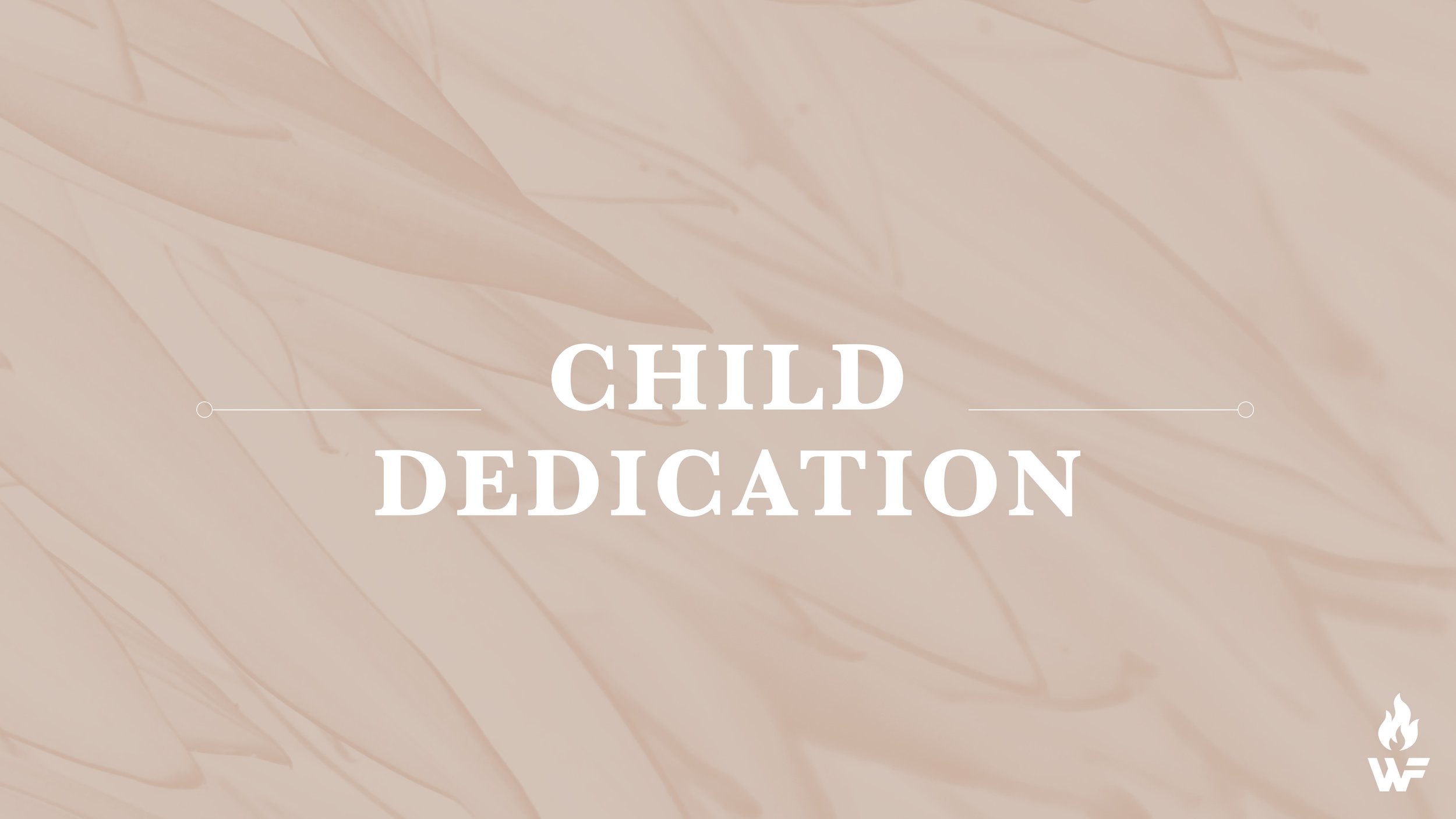 Child Dedication