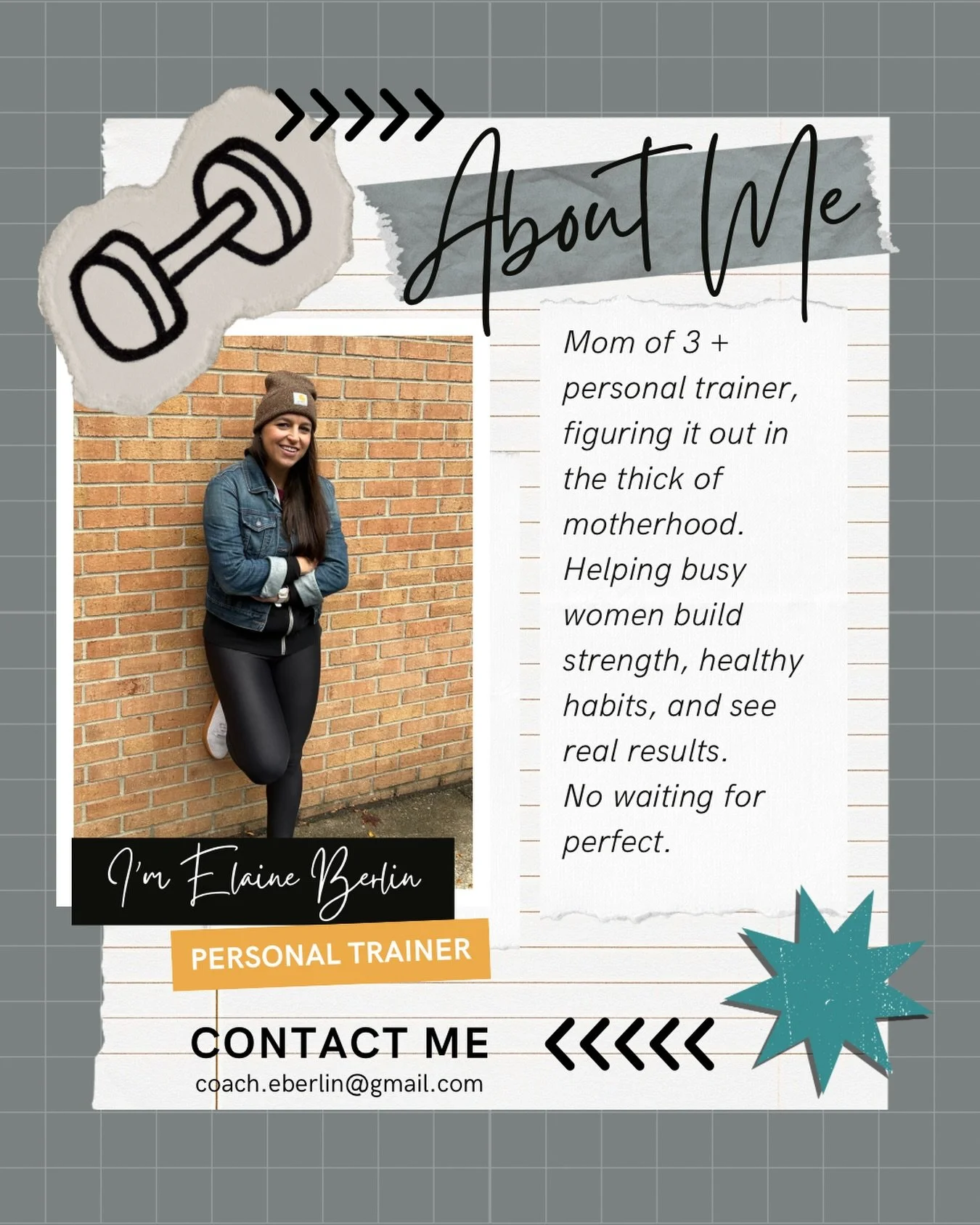 Hello Team, I&rsquo;m so glad you&rsquo;re here!

I&rsquo;m Elaine; a mom of 3 and a personal trainer, living life right in the T H I C K of it. Most days you&rsquo;ll find me juggling kids, workouts, and a cold iced coffee in hand ☕️

I love the sim