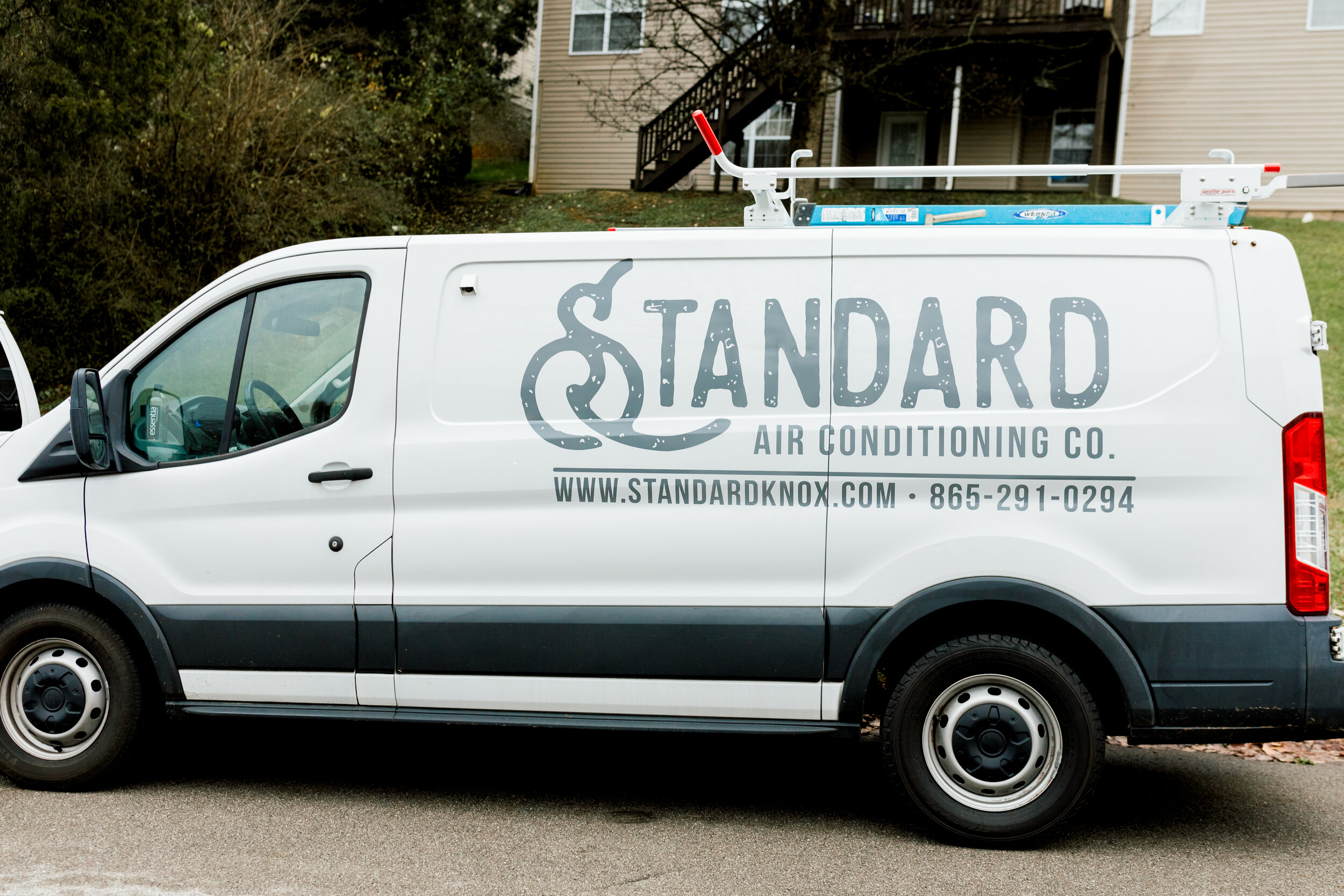 Standard Air Conditioning Co. work truck