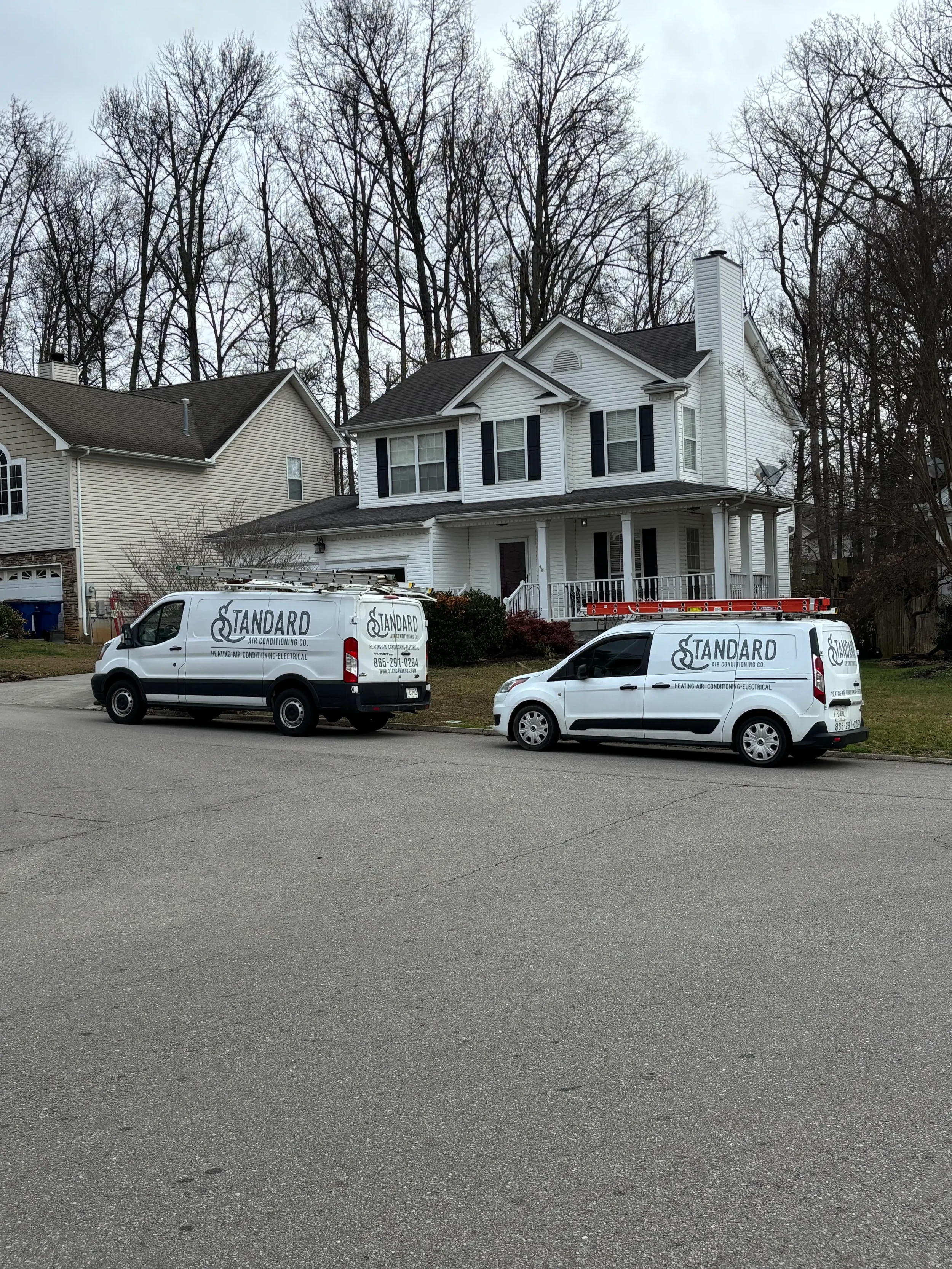 Standard Air Conditioning work trucks