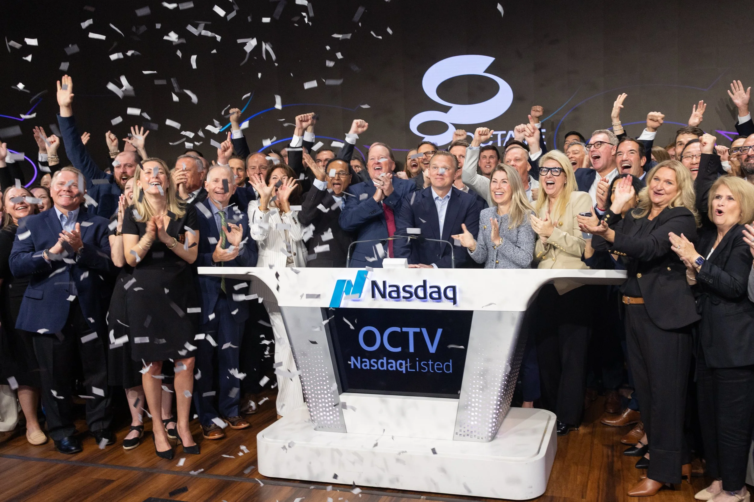 Behind the Lens: Photographing Octave’s Public Launch at the NASDAQ Exchange