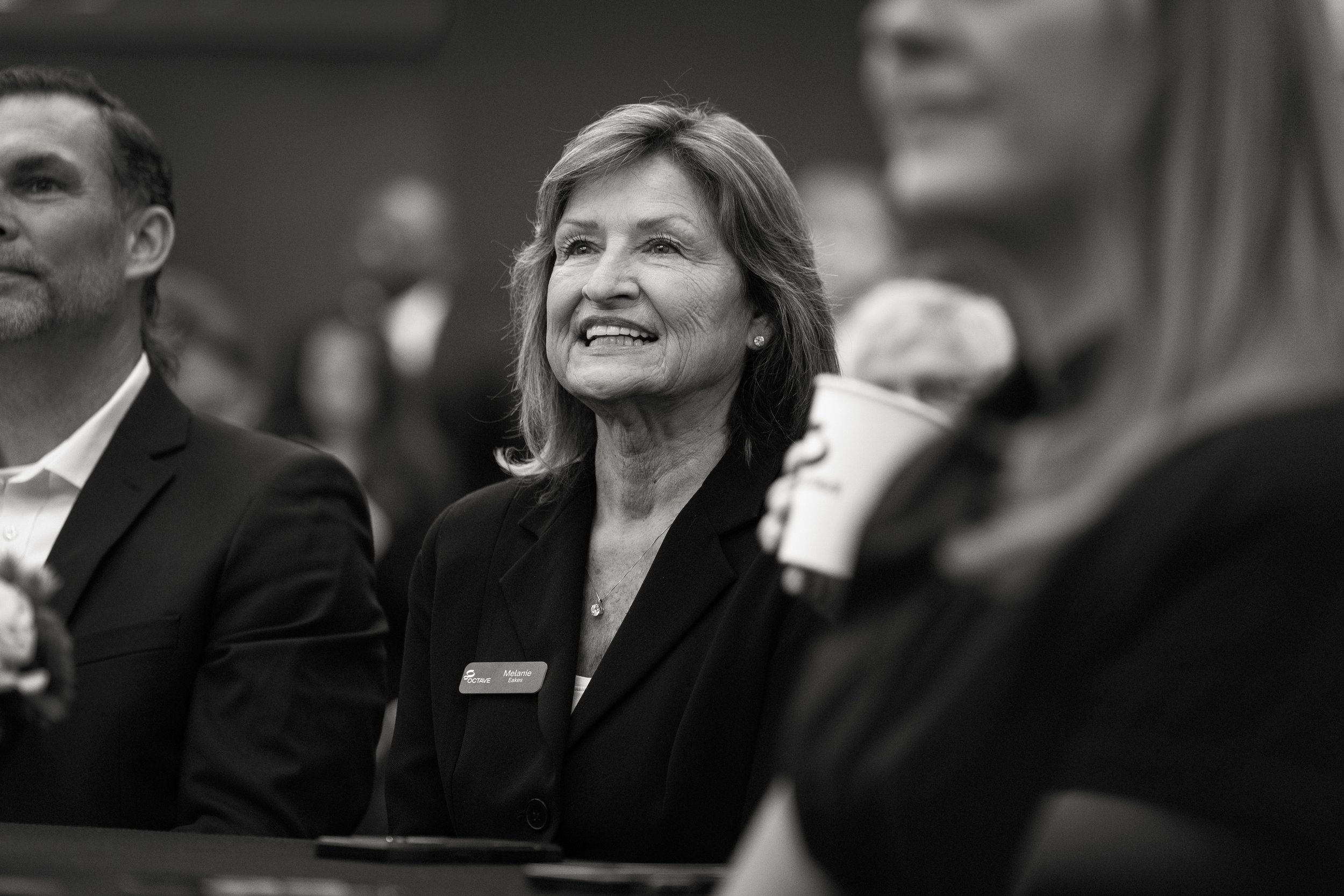 event photography during speaker presentation