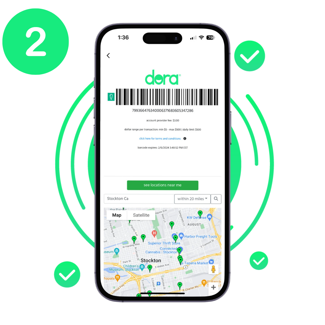 Deposit Cash — BankDora