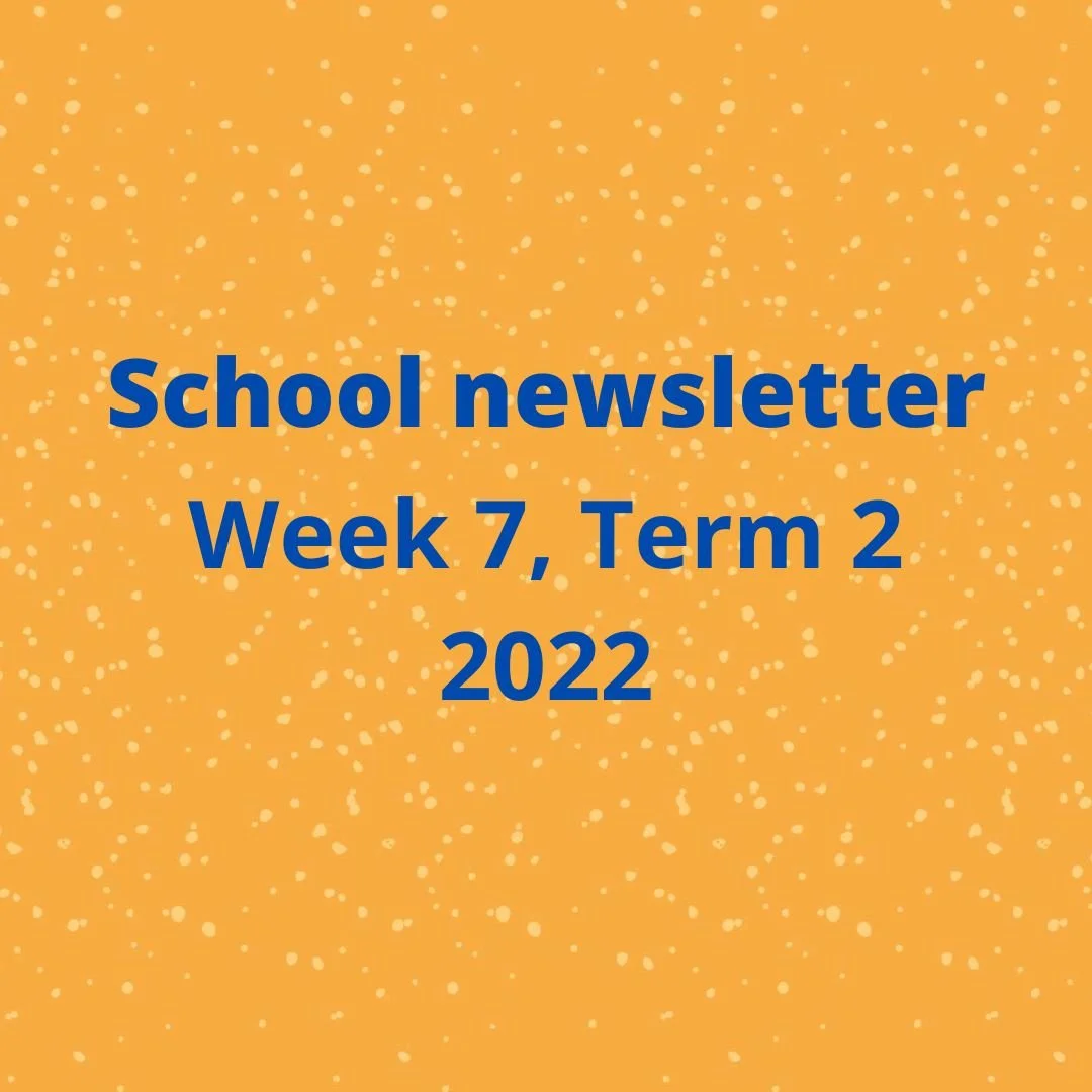 School Newsletter Week 7 Term 2 