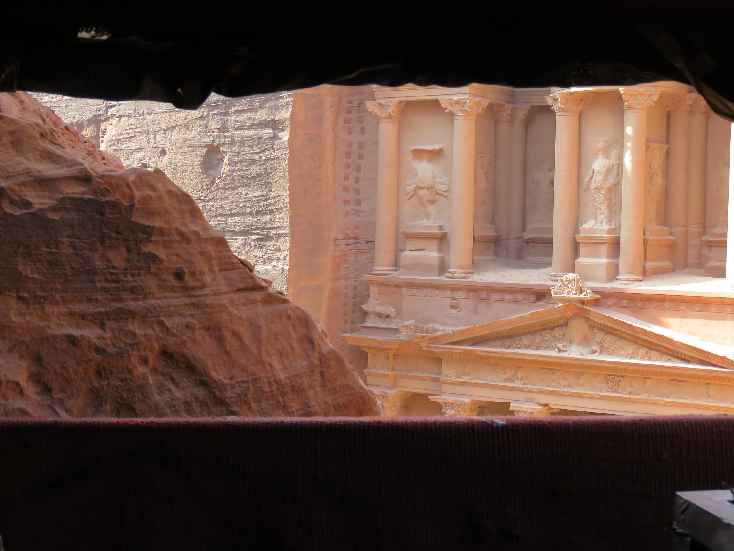 Tea and Donkey rides in Petra