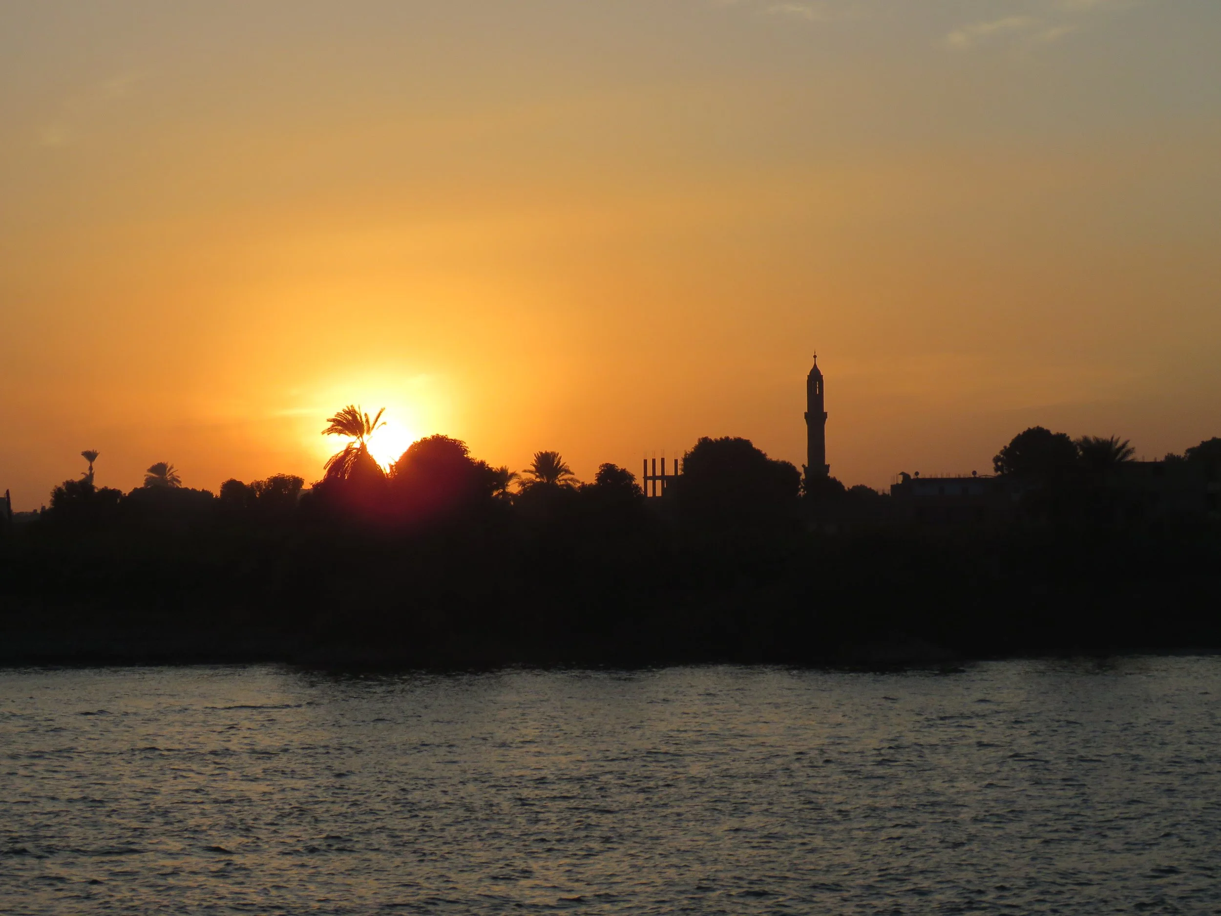 South up the Nile; North to the Pyramids