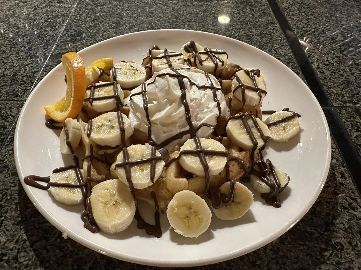 Brunch Banana Waffles