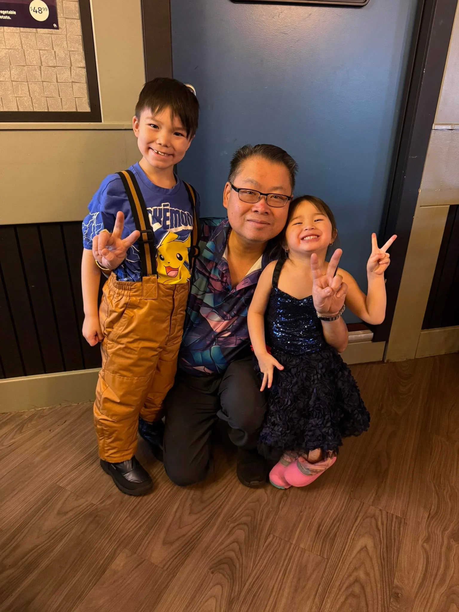 Love it when Grandkids drops by for a visit!