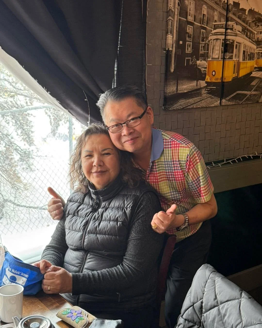 Whenever I see my Friend Bertha post that she is coming to YK.  I always hope she comes in to visit. ;)