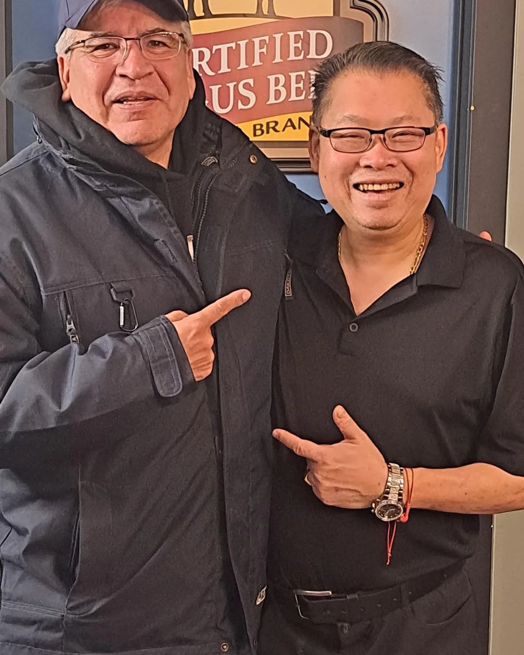 My friend Danny.  He tells me he is a Chief!! ;)