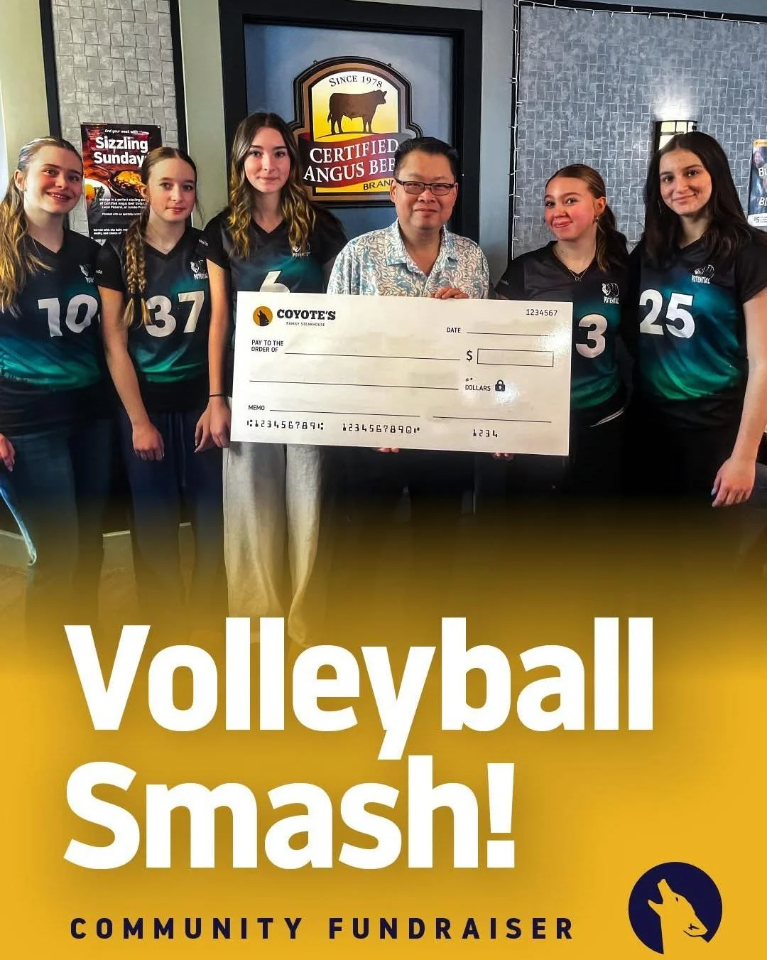 Not a bad start!  Come help us support these fine young athletes!