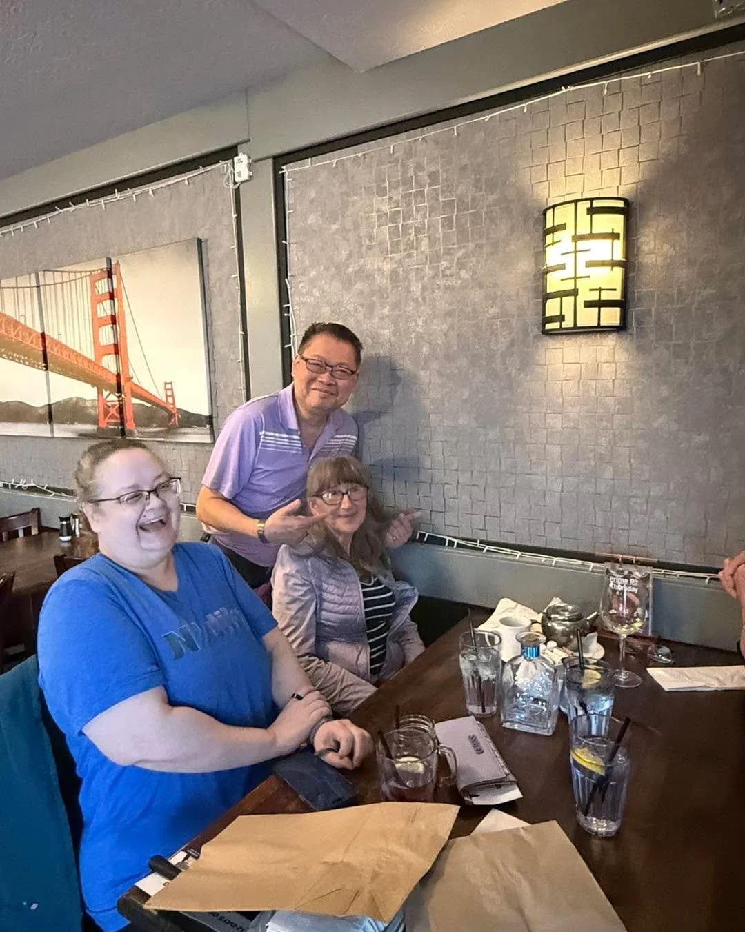 Love meeting old and New friends! 

Fun times!