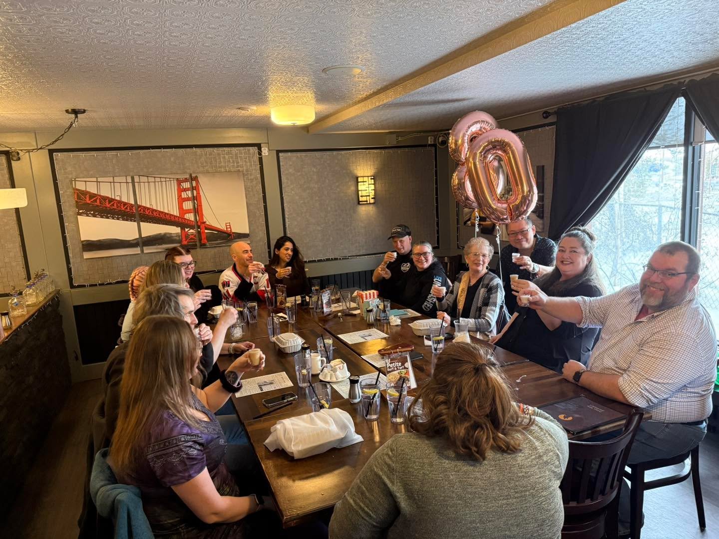 Happy Birthday Janice!!!!! Thanks for choosing us to celebrate this momentous occasion! 

See you next year!