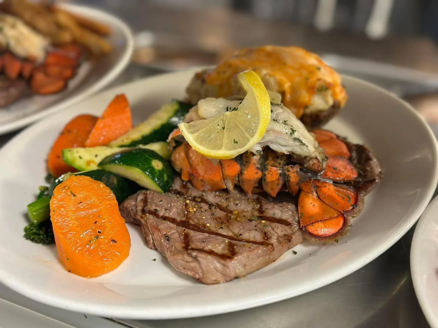 We Have the best deal on Steak and Lobster every Monday - Wednesday! 

Join us and enter our Community of the Month Contest!