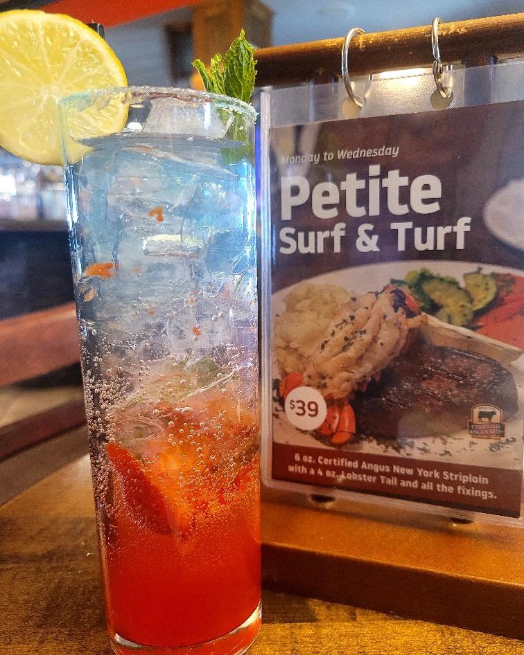 Happening tonight!  Try Ed&rsquo;s New concoction!  The Strawberry Spring Smash!