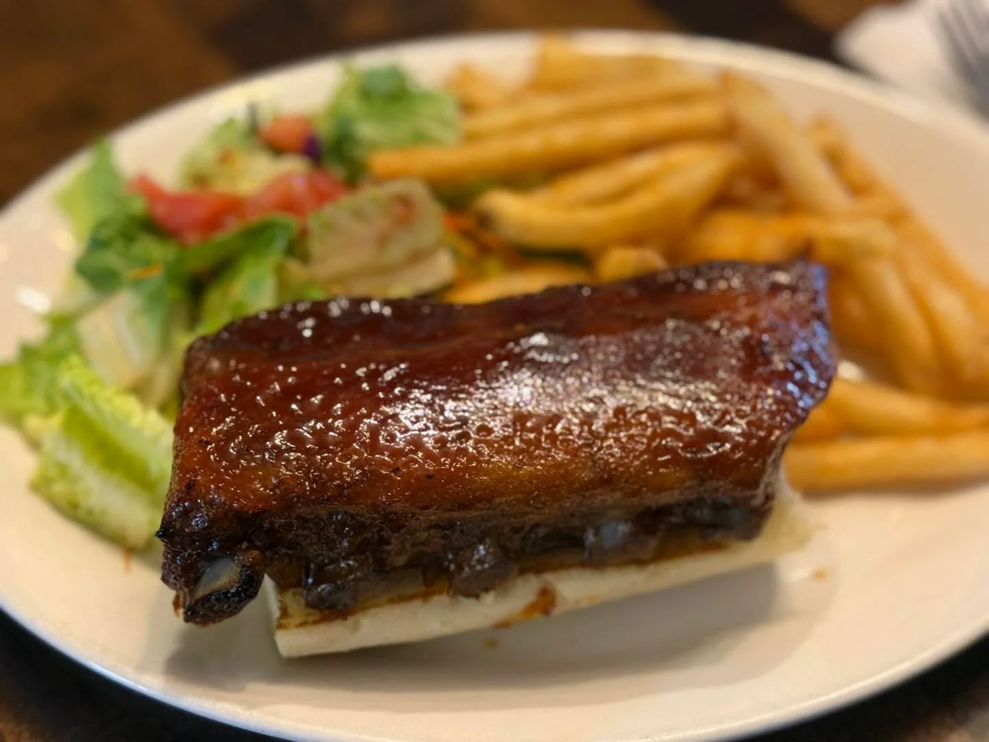 Who likes Ribs?! We have this for Lunch!  Come Visit!!