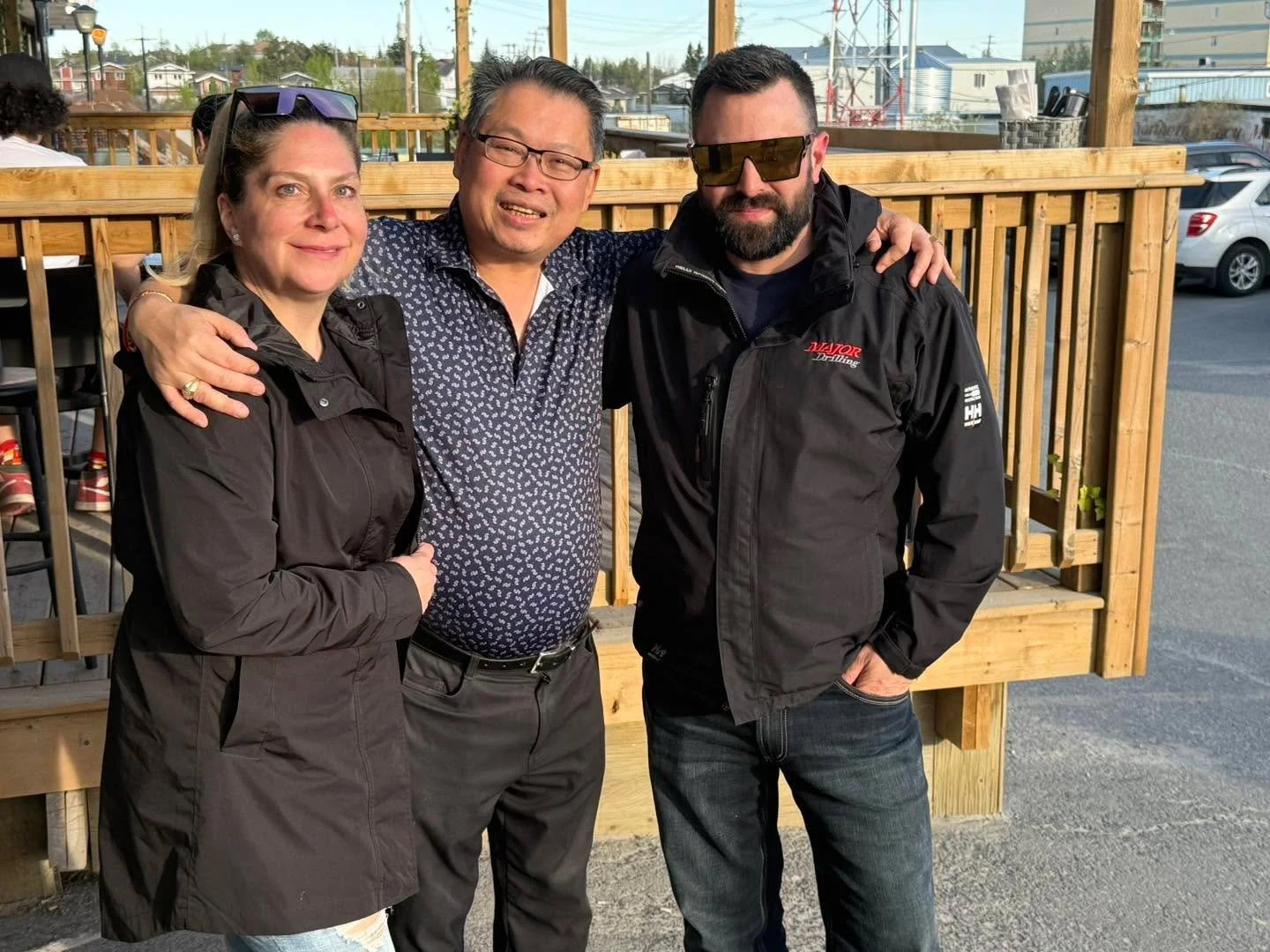 Joys of what I do!  Meeting new friends from Newfoundland!  Winning them to be repeat guests and spreading our Brand!  See you in 4 weeks!
