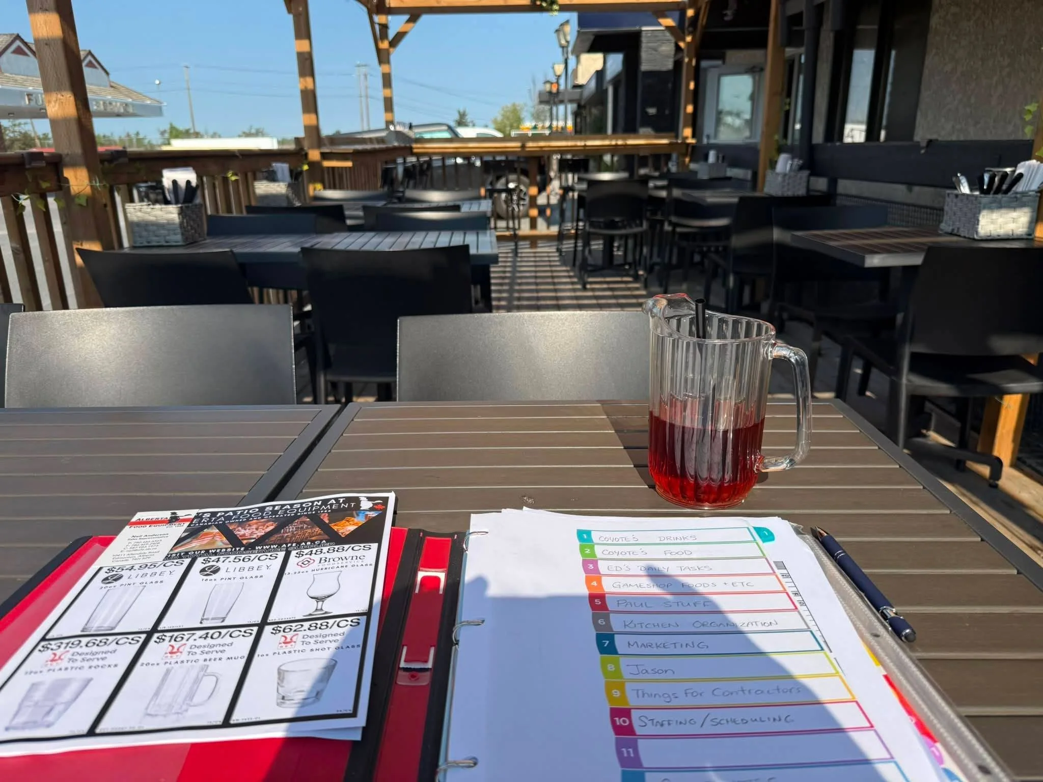 Pre-shift Brain storming session. 

I love to be always learning!
