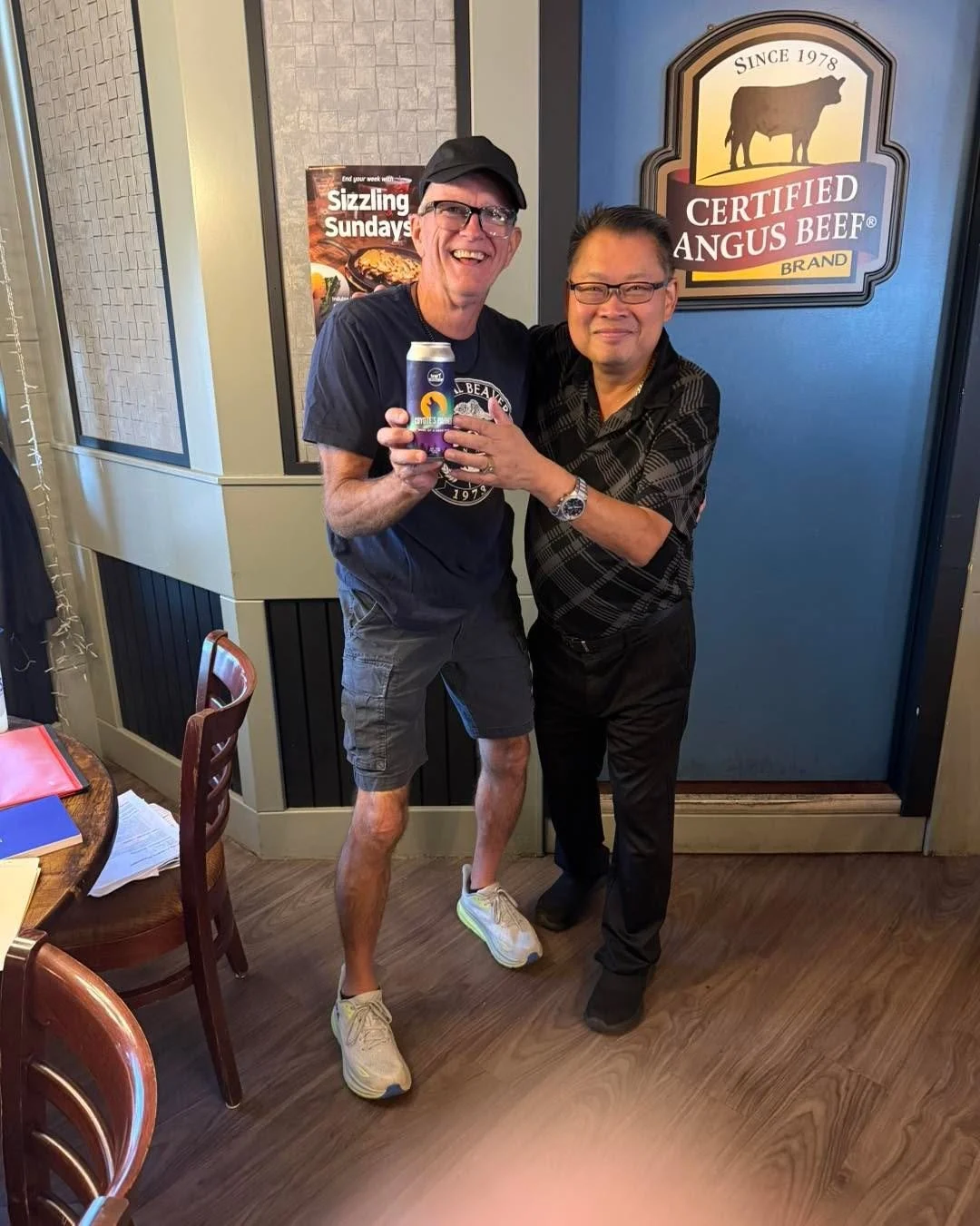 First time I got flashed this year!  This gentleman loved my beer so much he revealed more that I expected!  Thank you Mike from St. Catherine ONT!